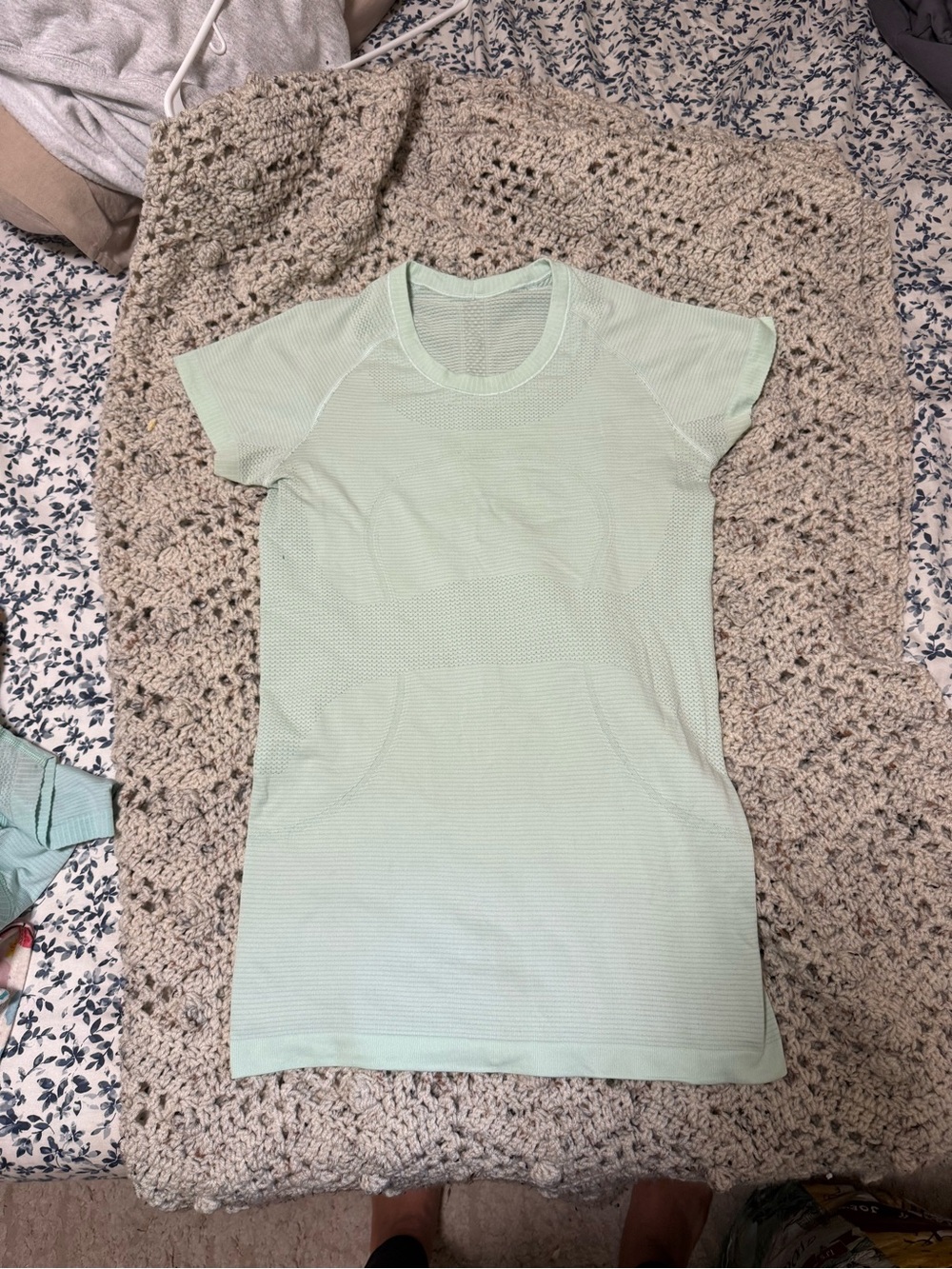 Lululemon Mint Swiftly Short-Sleeve T shirt